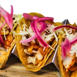 SHRIMP TACOS