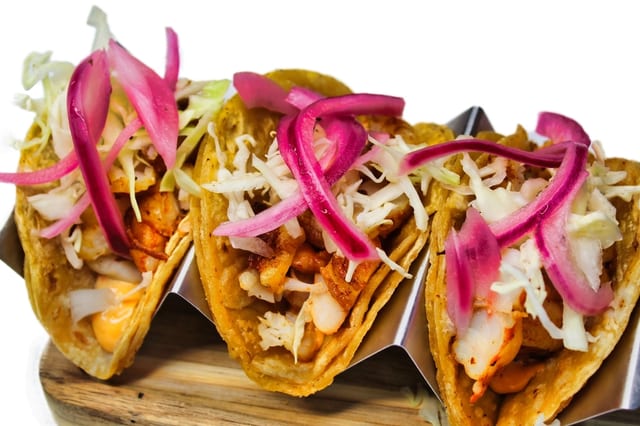 Shrimp Tacos.