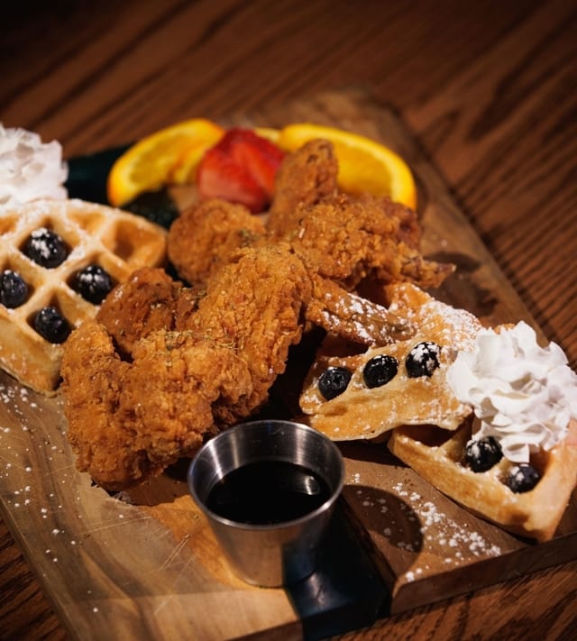 Chicken & Waffles.