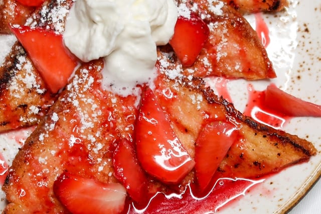 Strawberry French Toast.