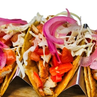 CHALET CHICKEN TACOS