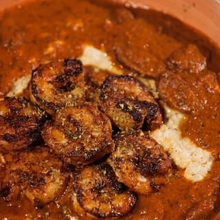 Cajun Shrimp & Grits